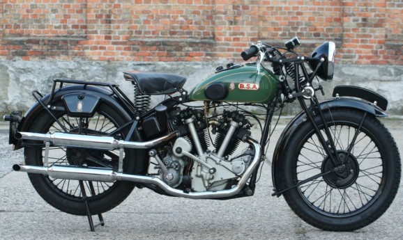 BSA J34-11 500ccm OHV V-Twin 1934 -verkauft-