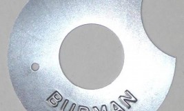 Burman Kickstarter Deckel 116mm