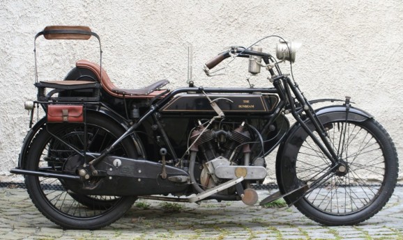 Sunbeam 1000cc V-Twin Combination 1921
