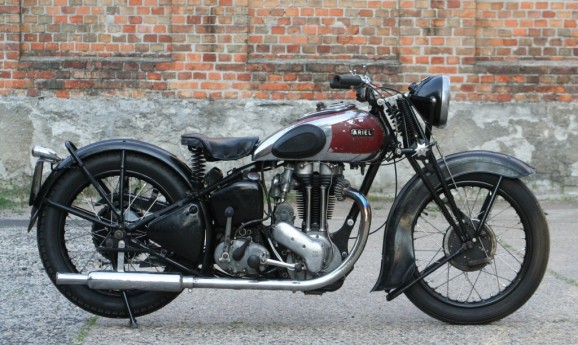 Ariel VG De Luxe 500cc OHV 1939