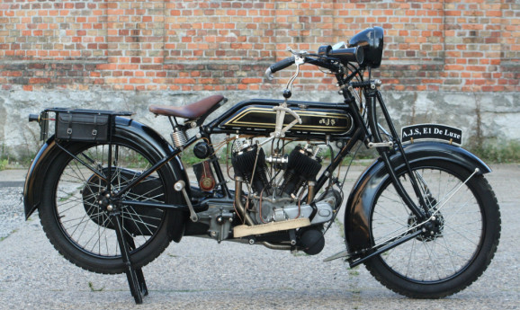 AJS 1925 800cc Model E1 -verkauft nach Österreich-