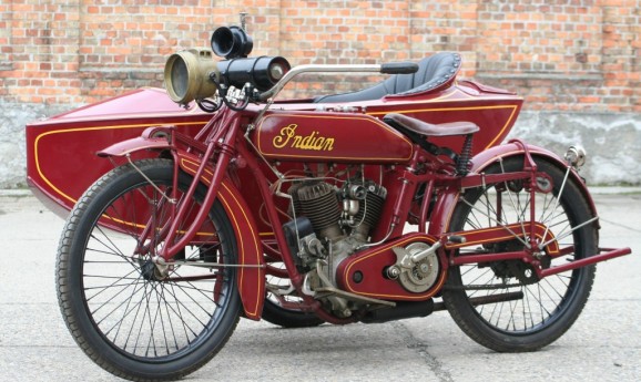 Indian Powerplus 1000cc Gespann 1918