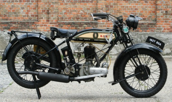 BSA 1927 500cc colonial model