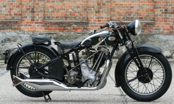 BSA Sloper M35-11 600cc OHV 1935