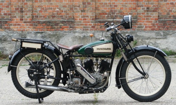 Husqvarna 550cc  V-Twin