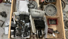 2 Zündapp KS600 Motor Getriebe Kupplung Teile