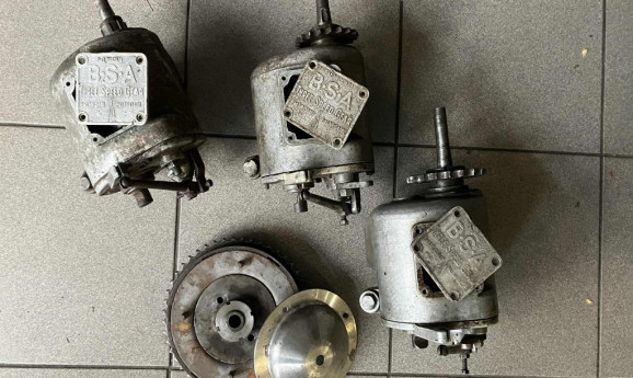 BSA Getriebe und Kupplung 1927-1930