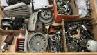 2 Zündapp KS600 Motor Getriebe Kupplung Teile
