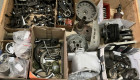 2 Zündapp KS600 Motor Getriebe Kupplung Teile